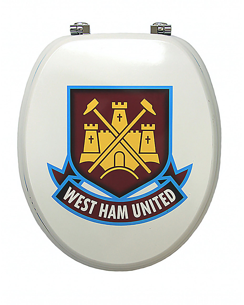 West Ham Fan - Printed Toilet Seat.