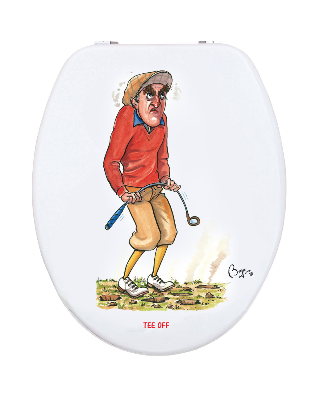 Golf - Bryn Parry- Toilet Seat.