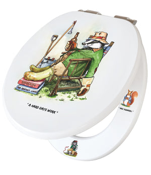 A Hard Days Work - Bryn Parry - Toilet Seat. BOX OF 5 UNITS