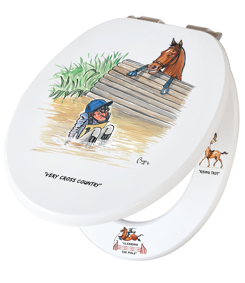 Equestrian II - Bryn Parry - Toilet Seat. BOX OF 5 UNITS