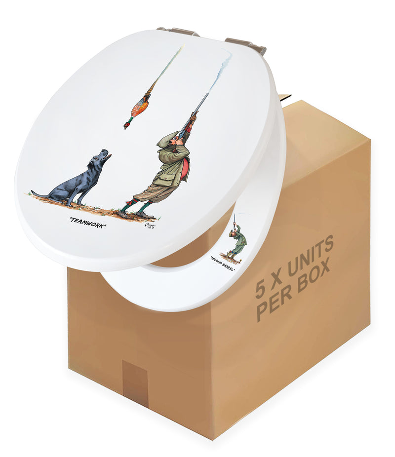 Teamwork - Bryn Parry- Toilet Seat. BOX OF 5 UNITS .