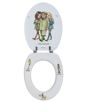 Flushed Bird - Bryn Parry- Toilet Seat. BOX OF 5 UNITS