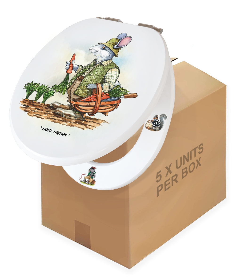 Home Grown - Bryn Parry - Toilet Seat. BOX OF 5 UNITS