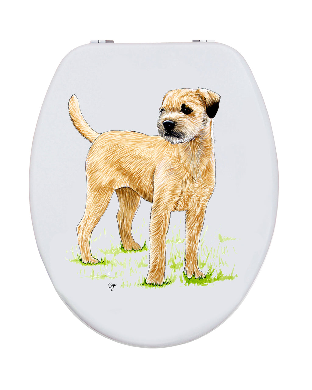 Terrier - John Bye - Printed Toilet Seat.