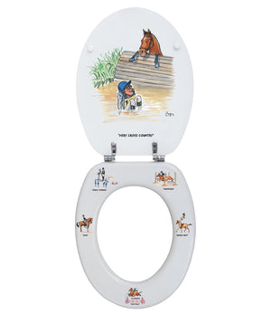 Equestrian - Bryn Parry - Toilet Seat.