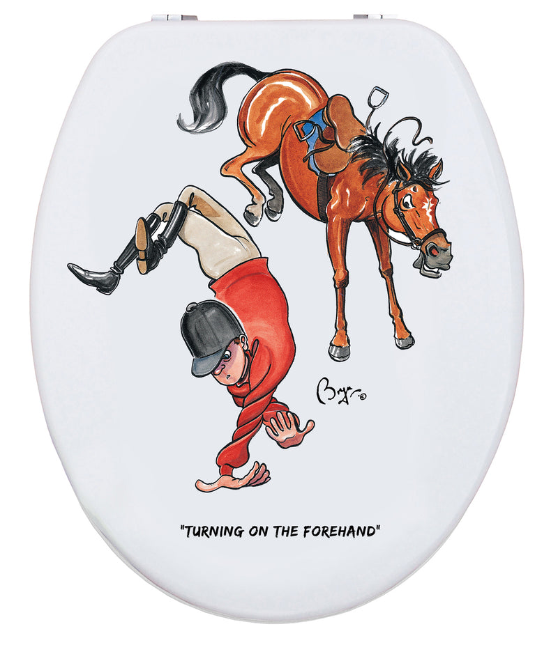 Equestrian - Bryn Parry - Toilet Seat.