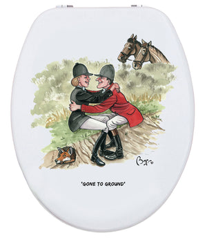 Gone To Ground - Bryn Parry - Toilet Seat.
