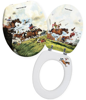 Two To One On - Norman Thelwell - Toilet Seat. BOX OF 5 UNITS