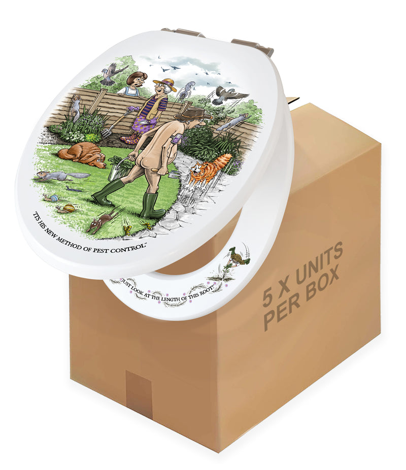 Gardening / Pest Control - Alan Thomas - Toilet Seat. BOX OF 5 UNITS