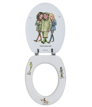 Flushed Bird - Bryn Parry- Toilet Seat.