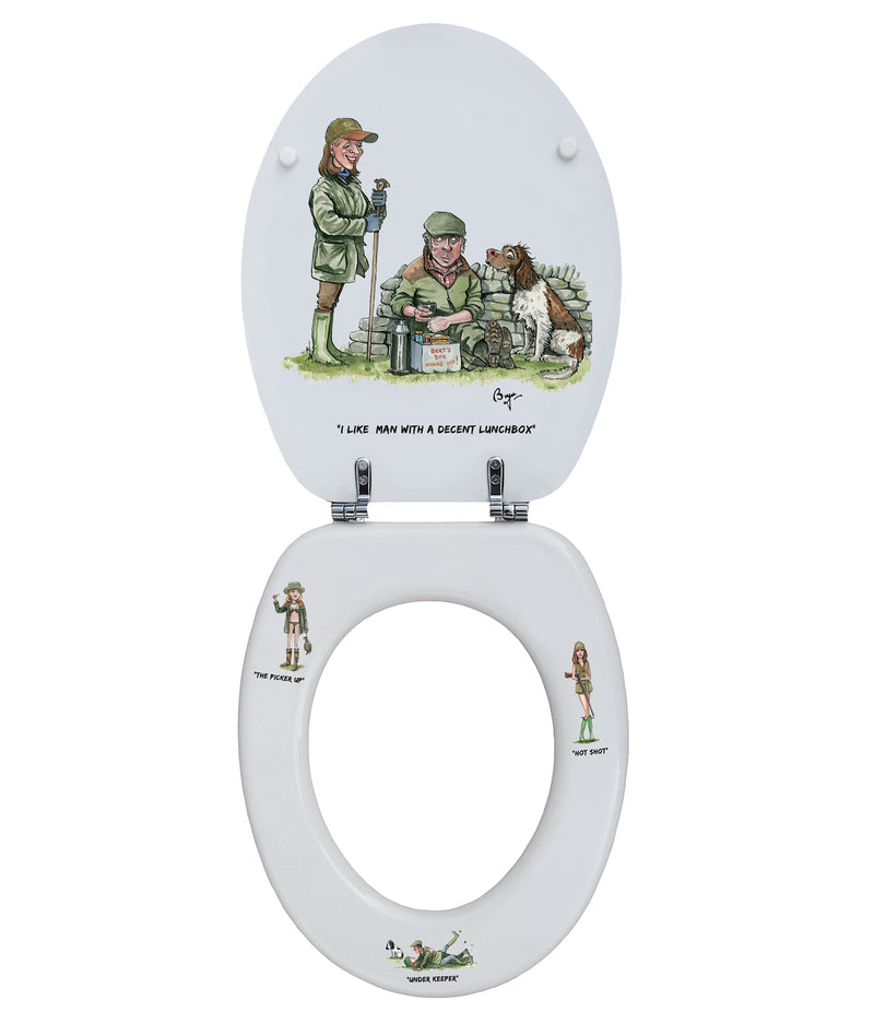 Matched Pair - Bryn Parry- Toilet Seat.