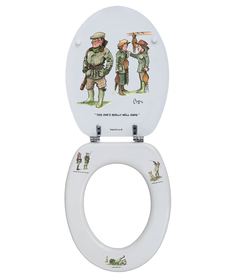 Country Humour  - Bryn Parry- Toilet Seat.