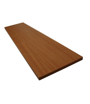 Wooden Shelves - Tobacco Finish - 120 x 30cm