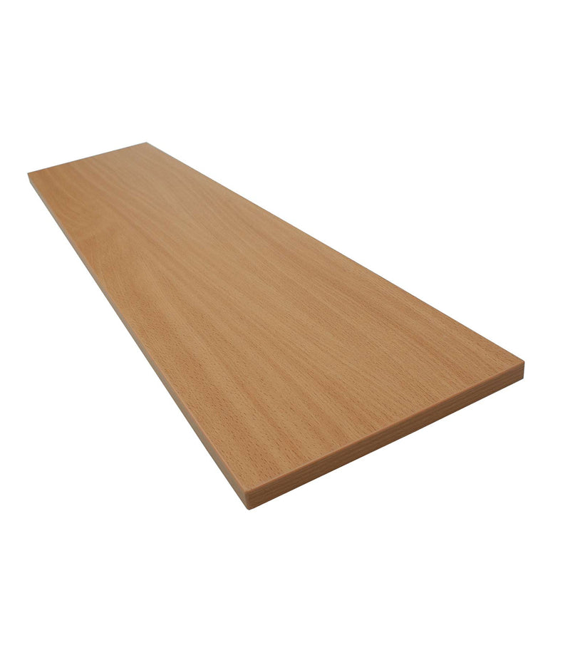 Wooden Shelves - Oak Finish - 120 x 30cm